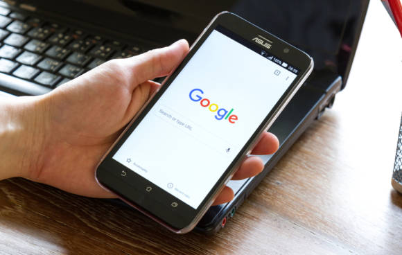 Chrome auf dem Smartphone 