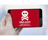 Virus-Alarm auf dem Smartphone