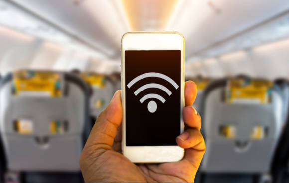 WLAN im Flugzeug 