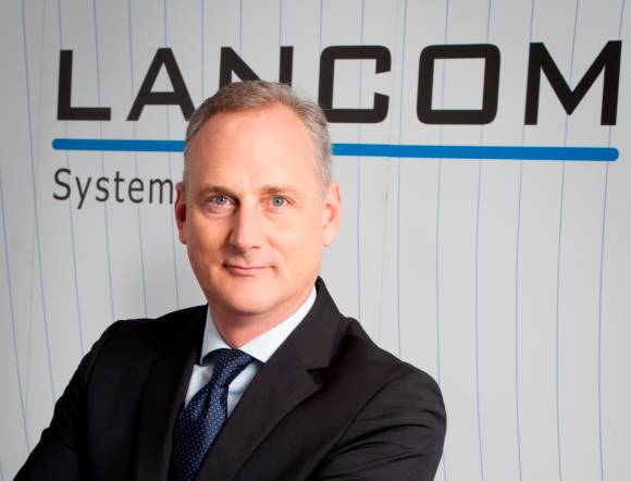 Lancom-Geschäftsführer Stefan Herrlich 