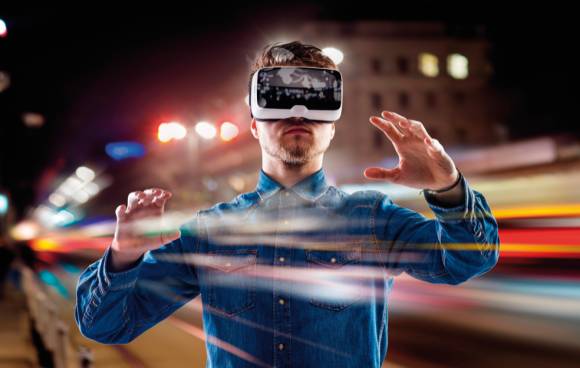 Virtual-Reality-Brille