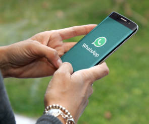 WhatsApp auf dem Smartphone 