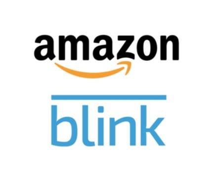 Amazon und Blink Logo Amazon und Blink Logo