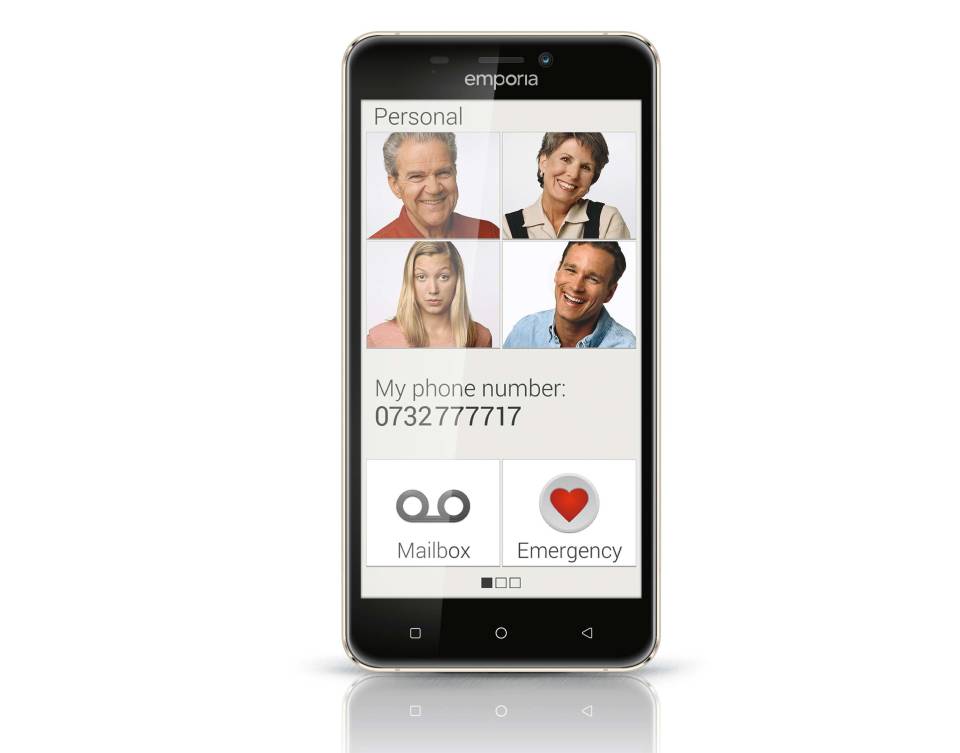 Senioren Smartphone Das Emporia Smart 2 Im Test Telecom Handel De