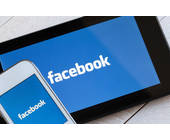 Facebook auf dem Tablet und Smartphone