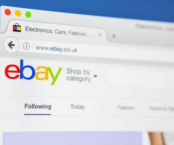 Website von eBay 